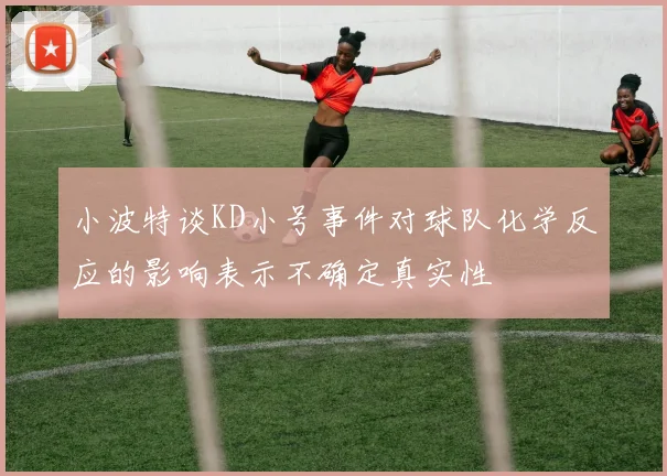 小波特谈KD小号事件对球队化学反应的影响表示不确定真实性